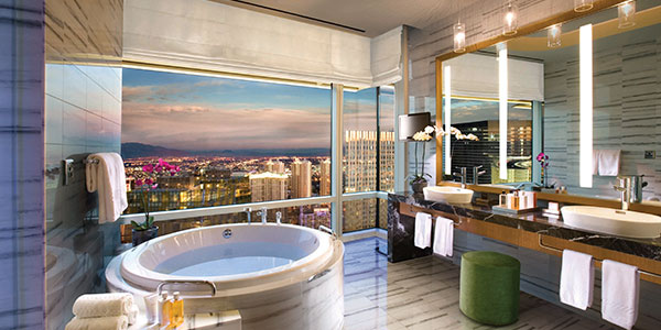 Best Hotel Bathrooms in Las Vegas