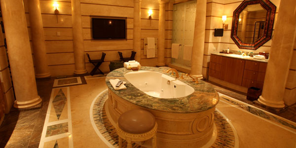 Best hotel bathrooms in Las Vegas