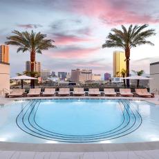 Hilton Resorts World Pool Las Vegas